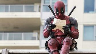 Deadpool Reading Screenshot Movie Wallpaper HD