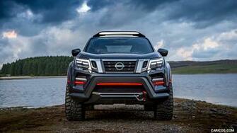 Nissan Navara Dark Sky Concept Front HD Wallpaper