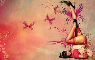 Pin Up Girls Hot Rod Image Wallpaper With Resolution