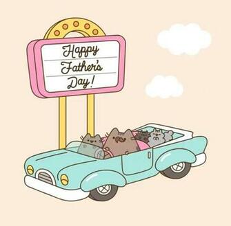 Father S Day With Pusheen Cute Cat