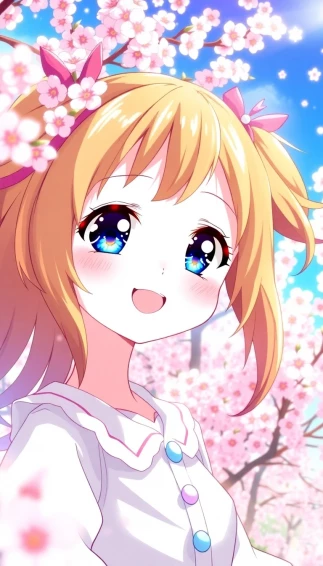 Cute Anime Girl Wallpaper