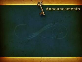 Announcements Background Wallpaper Kalifonsky Christian Center