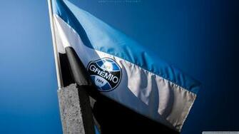 Flag Of Gremio Football Portoalegrense 4k HD Desktop Wallpaper