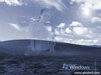 Background Windows Xp Sexy Lady Water Mark HD Wallpaper For Computers