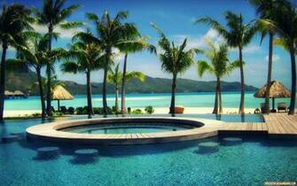 Picture Of A Perfect Getaway In Bora This Beach Wallpaper