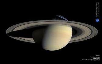 Saturn HD Wallpaper X By Nasa