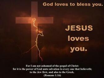 Christmas Cards Jesus Loves You Wallpaper