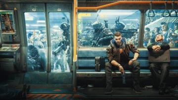 Cyberpunk Chaos Metro Wallpaper Cyberpunkgame