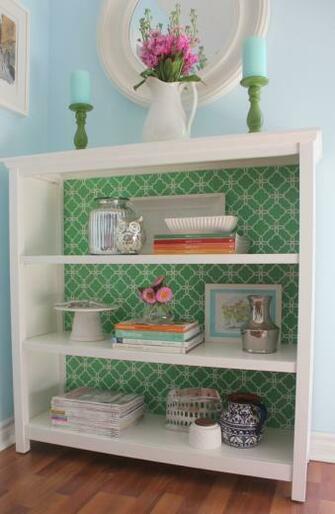Up A Bookcase Is Perfect Way To Brighten Your Home For Spring