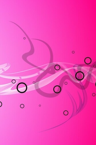 Pink Bubbles iPhone HD Wallpaper