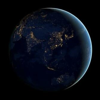 Incredible Wallpaper Of Earth At Night From A Nasa Satellite