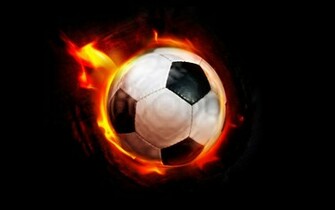 Life With The Soccer Fire Wallpaper Light Up Your Desktop Background