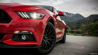 Ford Mustang Coupe V8 Race Red Euro Spec Headlight HD