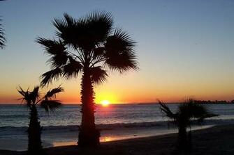 California Sunset Wallpaper