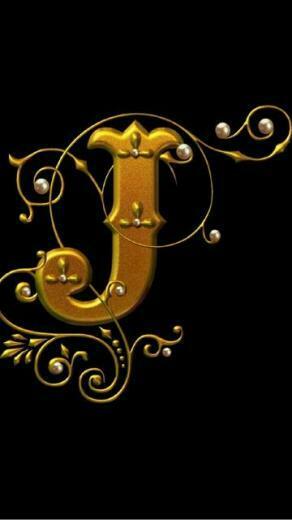Wallpaper Background Letter J U