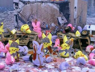 Homeland Conspiracy Marshmallow Peeps Wallpaper