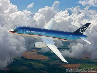 Sukhoi Superjet Desktop Wallpaper Pc