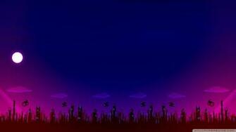 City Night Illustration Wallpaper