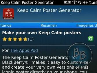 Crea Tus Letreros Con Keep Calm Poster Creator