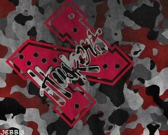 Camoflauge N Nebraska Cornhuskers Wallpaper