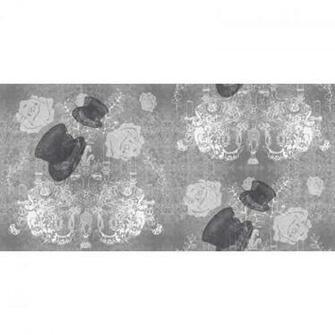 Top Hat Grey Wallpaper Designer Online
