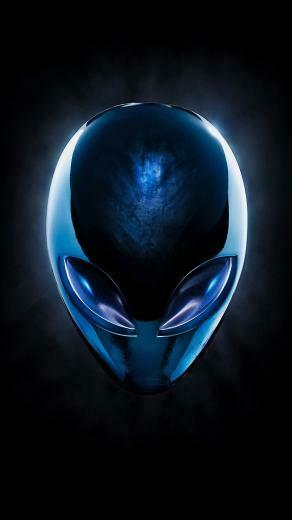 HD Blue Alienware 3d Xiaomi Mi Wallpaper Mobile Background