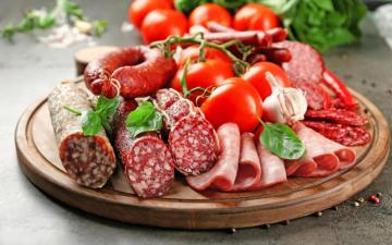 Meat Still Life Tomato Wallpaper Background Image