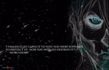 Hobo Heart Creepypasta Wallpaper By Chrisozfulton