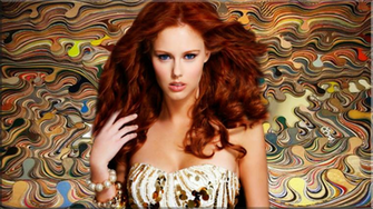 Beautiful Redhead Computer Wallpaper Desktop Background