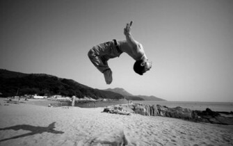 Frosti Backflip Flip Yeah Parkour