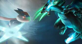Wallpaper Pokemon Charizard Mega X