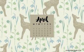 Desktop Calendar April Berice Baby London Lifestyle