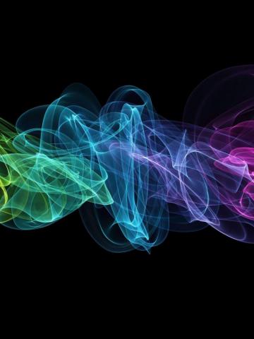 4k Wallpaper Abstraction Art Black Background Color