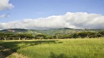 Landscape African South Scenery Background Nature Original
