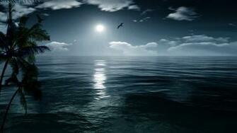 Night Ocean Wallpaper