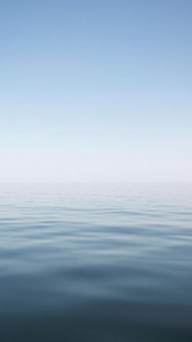 Nature Calm Ocean Skyline Landscape iPhone Wallpaper