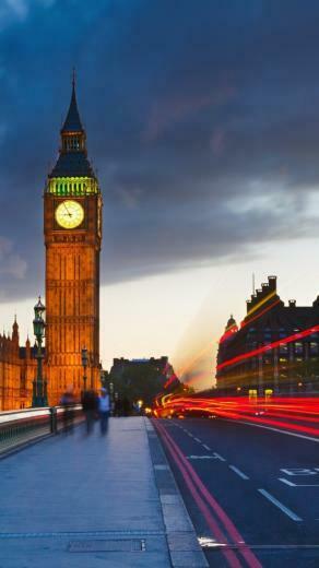 Uk London City Street iPhone 5s Wallpaper