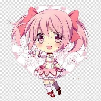Kyubey Mami Tomoe Chibi Drawing Anime Transparent