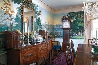 Modern Use Of Zuber Wallpaper Boston Design Guide