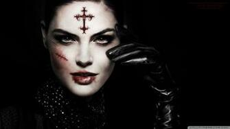 Gothic Girl Dark Vampire Fantasy Wallpaper