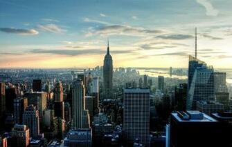 Wallpaper The City Height New York Big