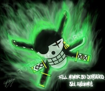 Roronoa Zoro Flag By Sukemoto