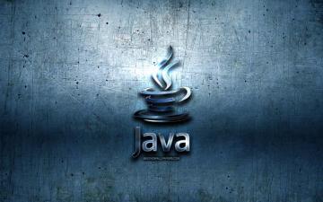 Wallpaper Java Metal Logo Grunge Programming Language