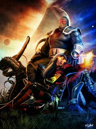 Iscariot And Darkseid By Isikol