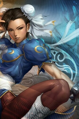 Streetfighter Chun Li iPhone Wallpaper
