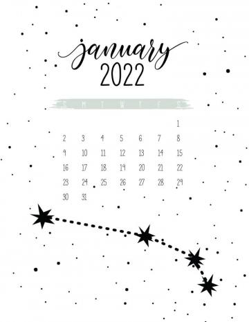Constellations Calendar