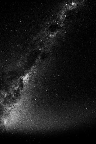 Summer Black Night Revisited Star Space Sky iPhone Wallpaper