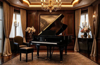 Grand Piano Wallpaper
