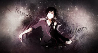 Orihara Izaya Grunge Background By Rubbertoe D