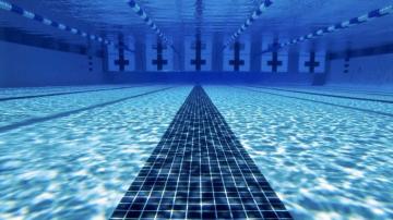 Swimming Pool Wallpaper Top Background